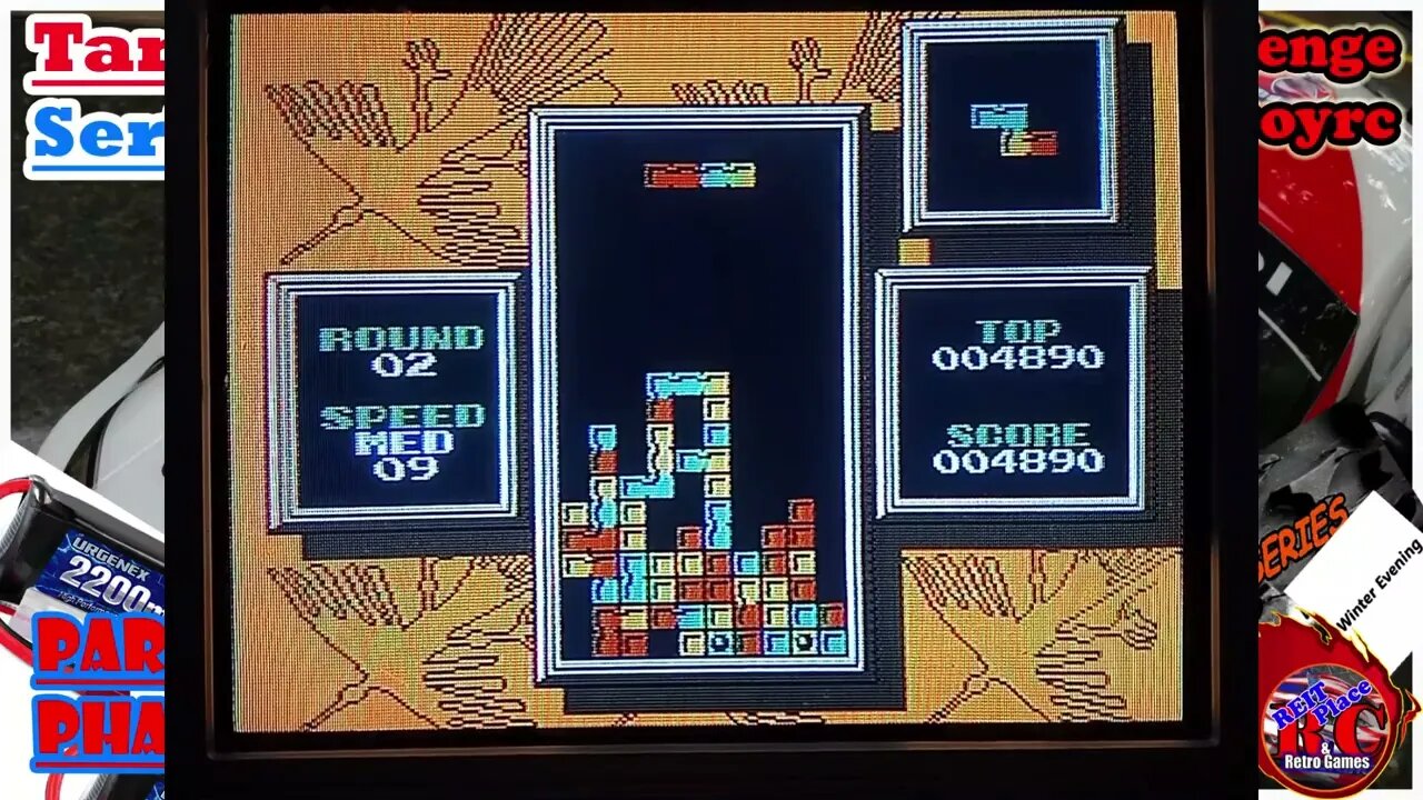 NES - Lets Play - 15min - Tetris 2