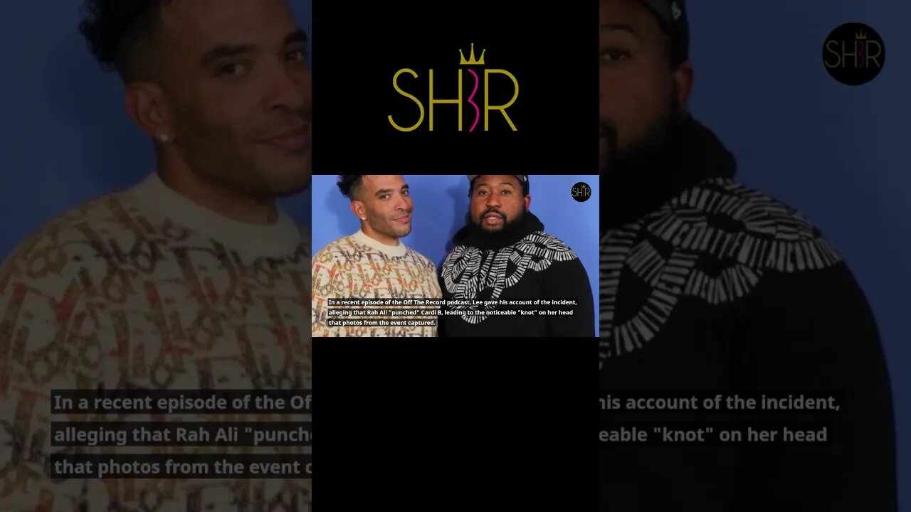 Jason Lee Confirms, Rah Ali Gave Cardi B "The Knot"?