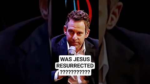 Almost certainly not... #samharris #jordanpeterson #jesus #god #christianity #christ #resurrection