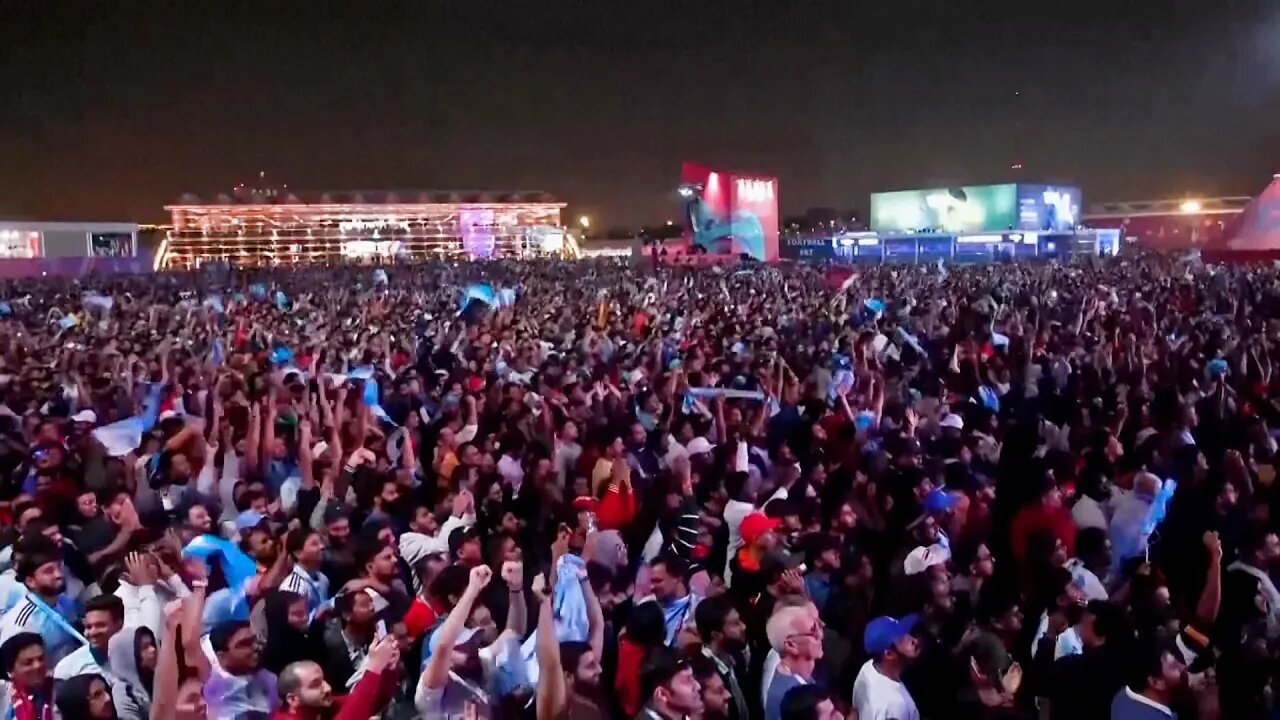 Fans in Doha and Paris react to THE GREATEST WORLD CUP FINAL OF ALL TIME