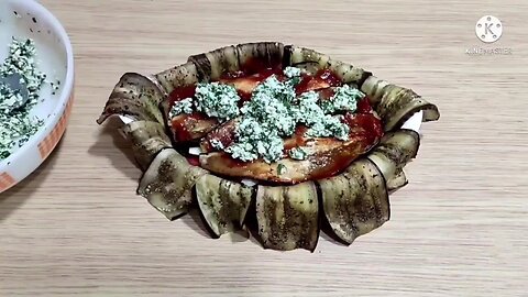 I've never eaten eggplant so tasty