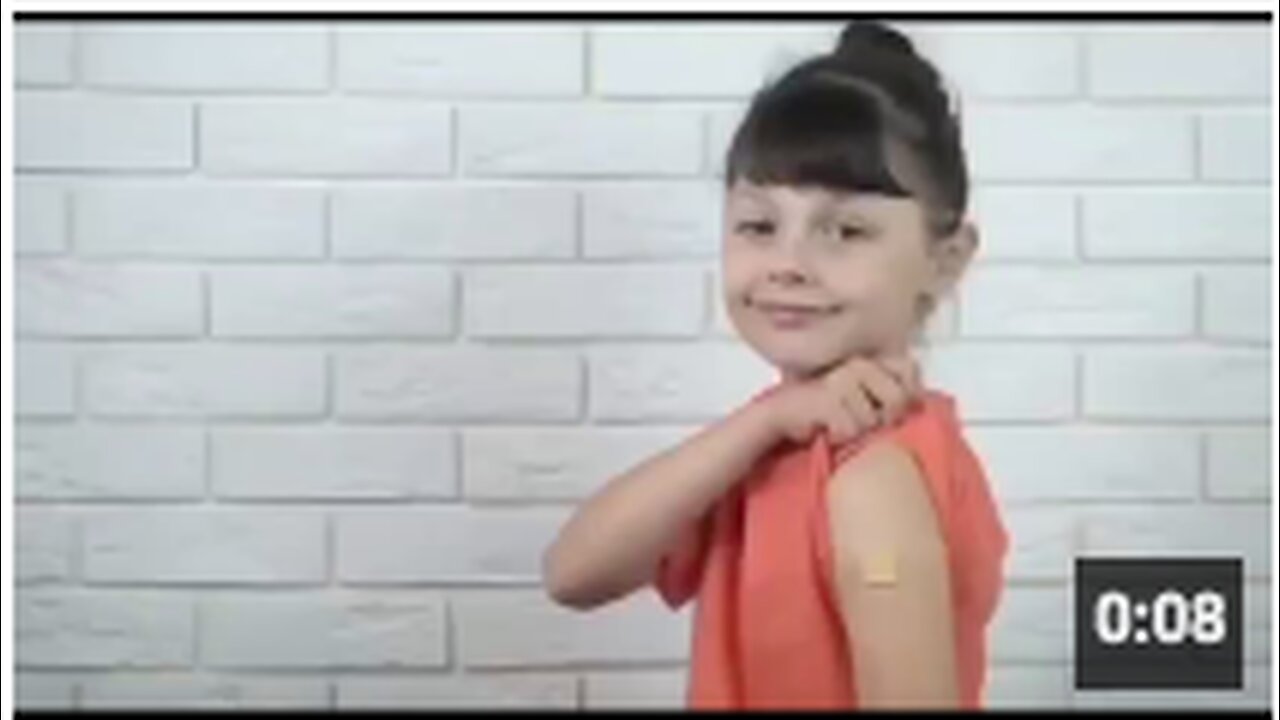 Video promoting DeathSerum for Children, decorated with 666