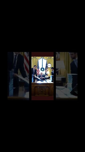 When you have 1.7 trillion dollars in spending bills to sign