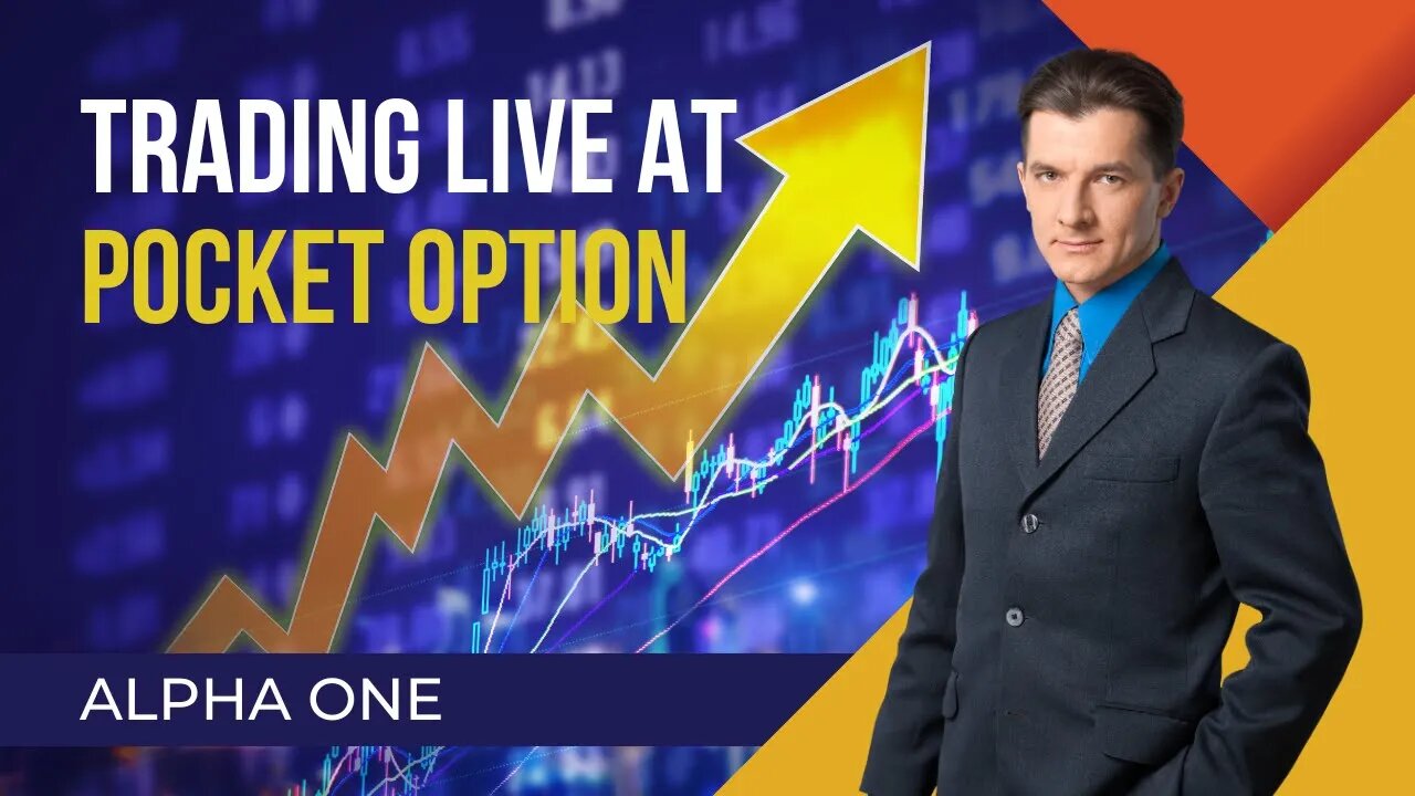 Trading Live at Pocket Option - Alpha One