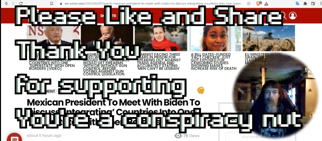 BIDEN TO MEET WITH MEXICAN PRESIDENT AND TALK ABOUT CREATING A SUPERSTATE WITH OPEN BORDERS
