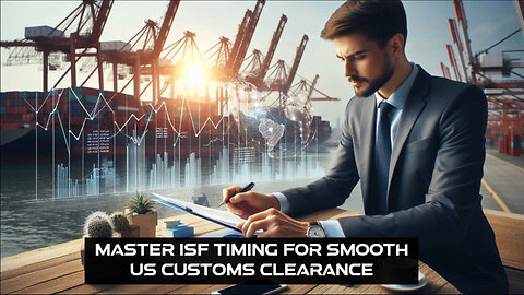 Mastering Importer Security Filing Timing for Seamless Customs Clearance!