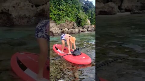 could of been not nice falling into those rocks..