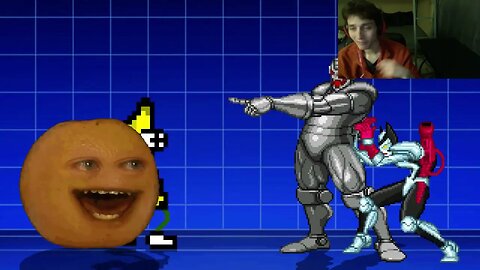 Fruit Characters (Annoying Orange And Dancing Banana) VS Ultron In An Epic Battle In MUGEN