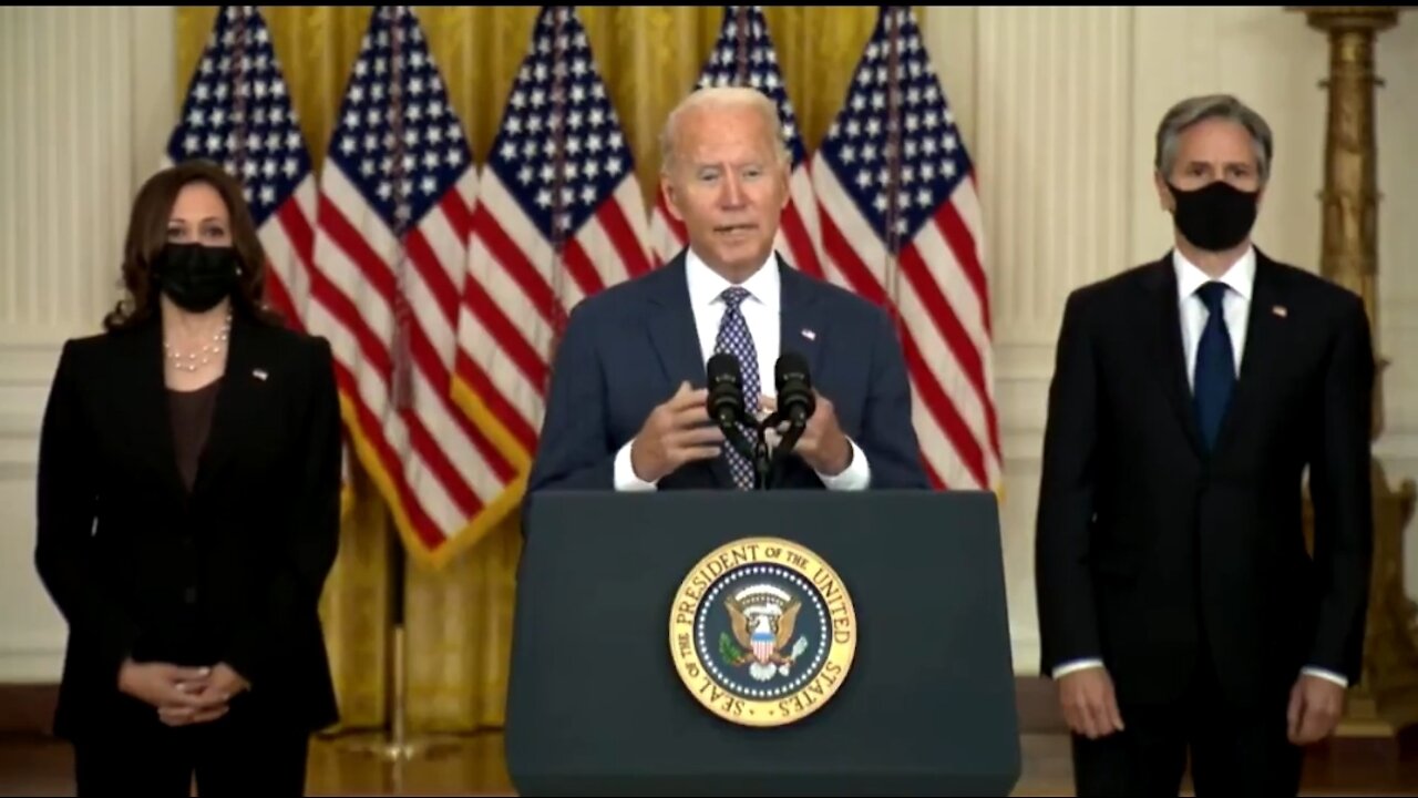 Biden Forgets How To Speak as He Says We Are Working To Verify How Many Americans Are in Afghanistan