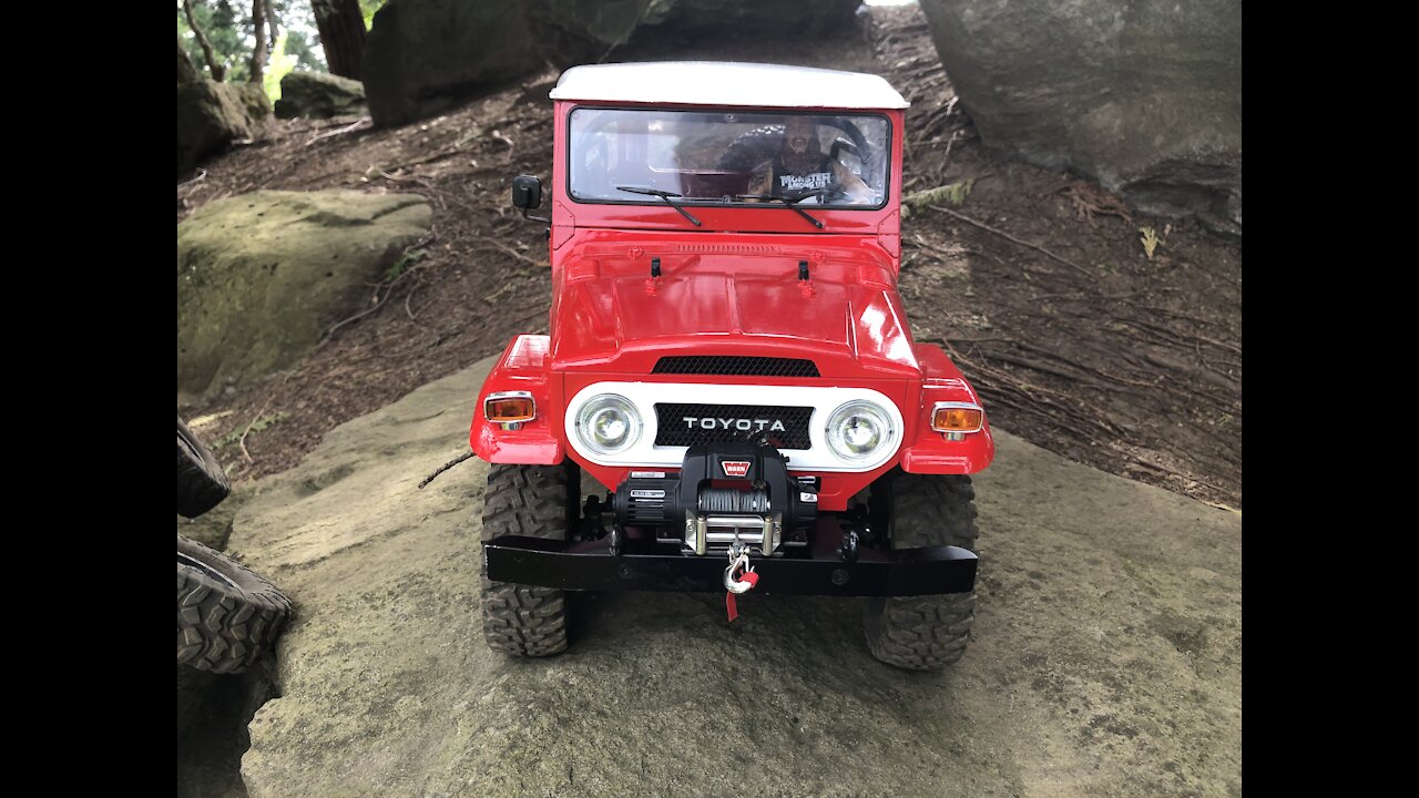 RC4WD INSTALL OF 9.5 CTI-S WARN WINCH ON GELANDE ll Cruiser