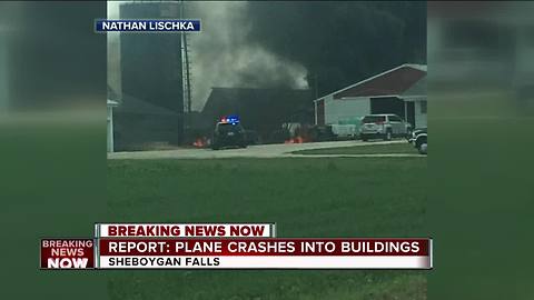 Sheboygan Falls Fire: Plane crash at Sheboygan County Airport