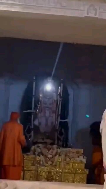 Successful trial of *Surya Tilak* *Shri Ram Temple Ayodhya*❤️🙏🏻🚩