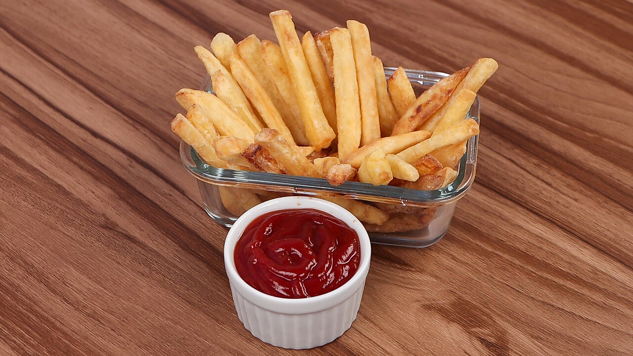 Special secret to make crispy fries!