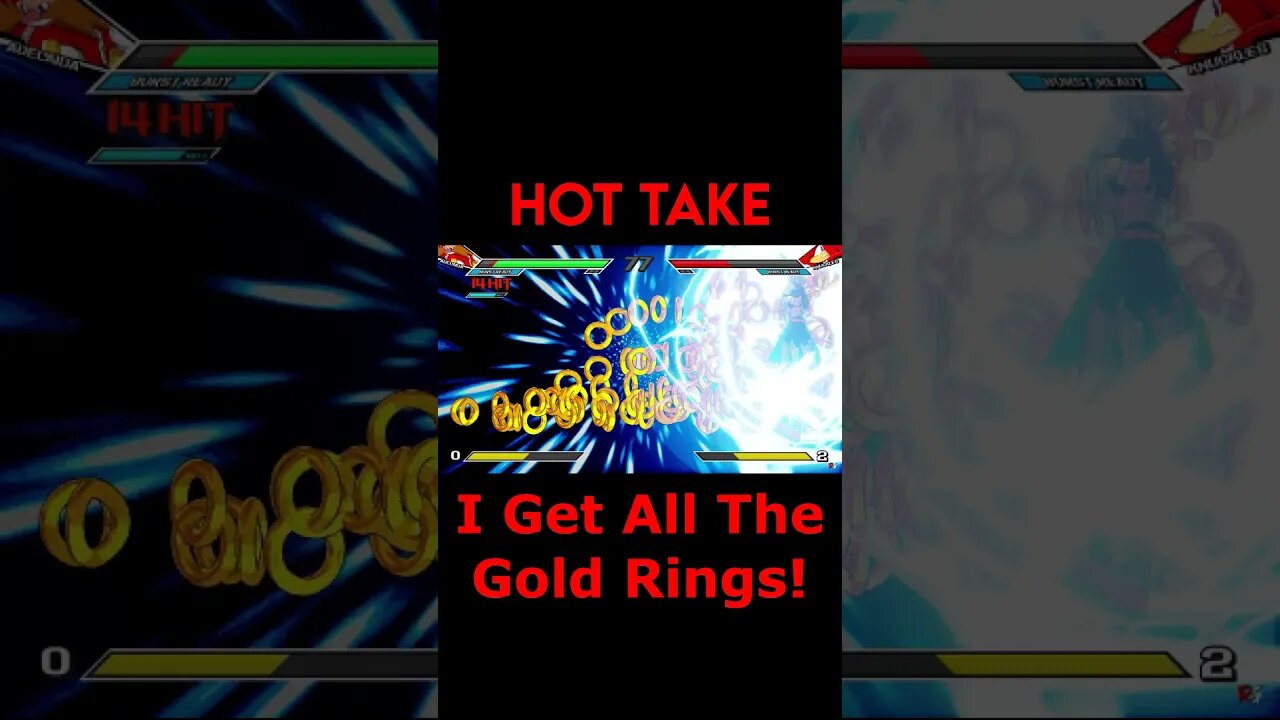 Sonic SmackDown: Hot Take - I Get All The Gold Rings! #Shorts