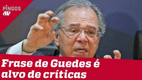 Esquerda explora fala de Guedes sobre empregadas