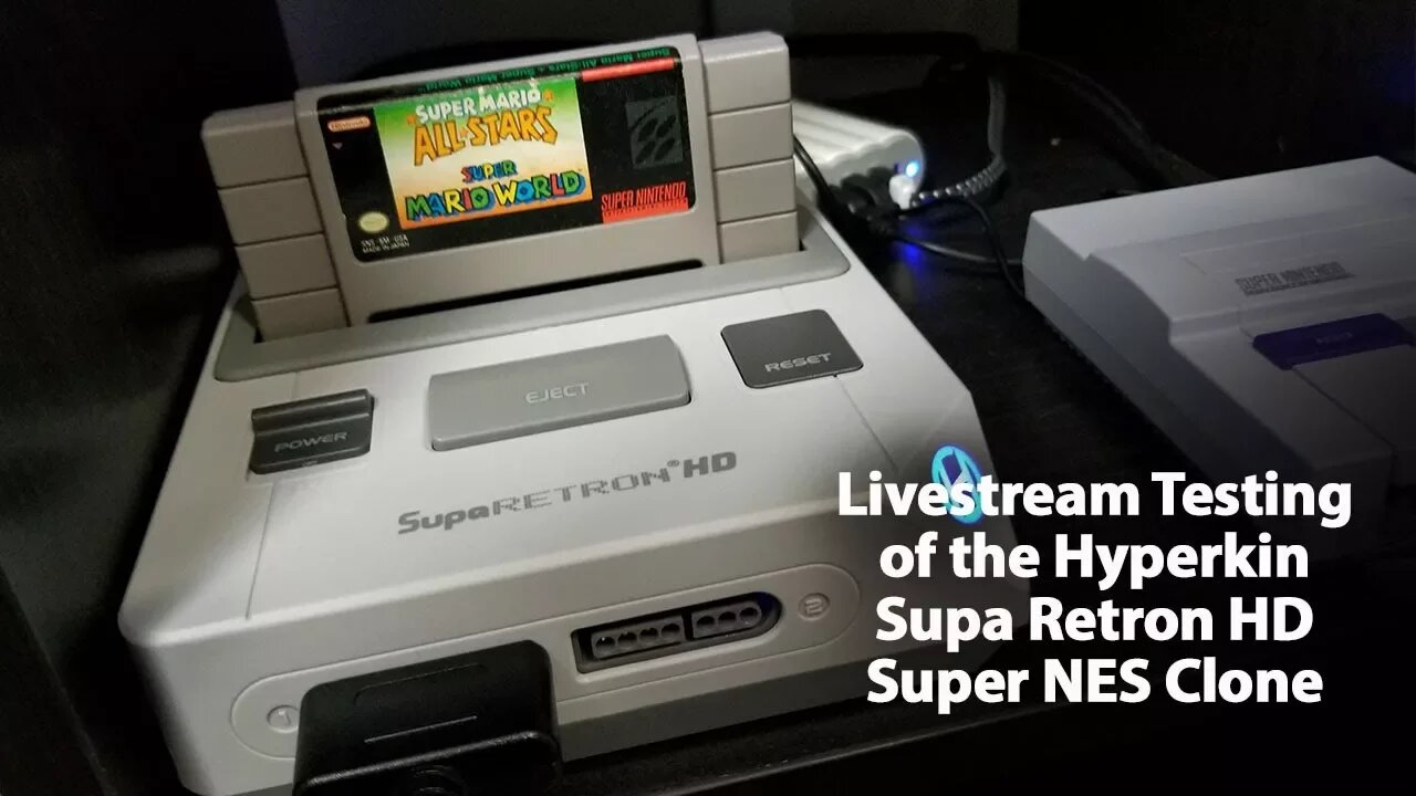 LiveStream -Testing out the Hyperkin Supa RetronHD LIVE Initial Reaction! Is it good? Is it bad?