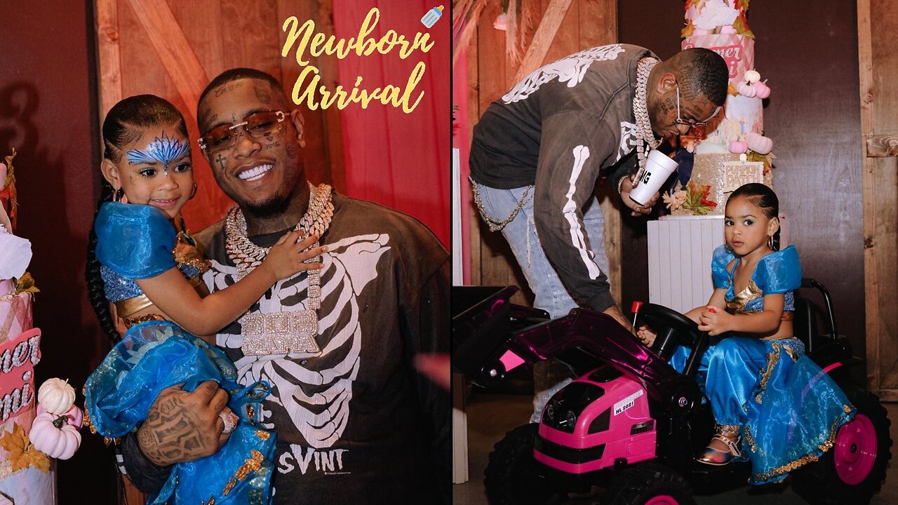 Southside & Yung Miami Host Daughter Summer's 3rd B-Day Party! 👸🏾