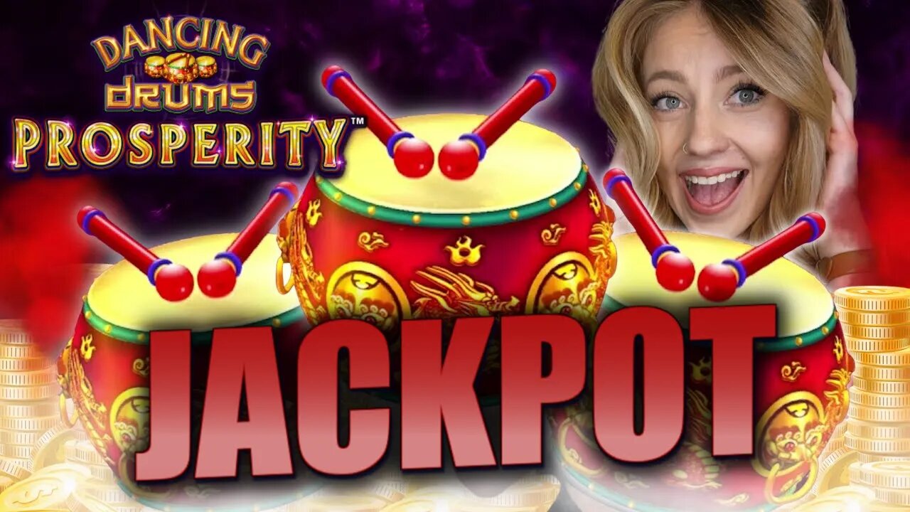 OMG🚨 JACKPOT ALERT! 💣🎰 WINNING A BIG JACKPOT ON DANCING DRUMS PROSPERITY!