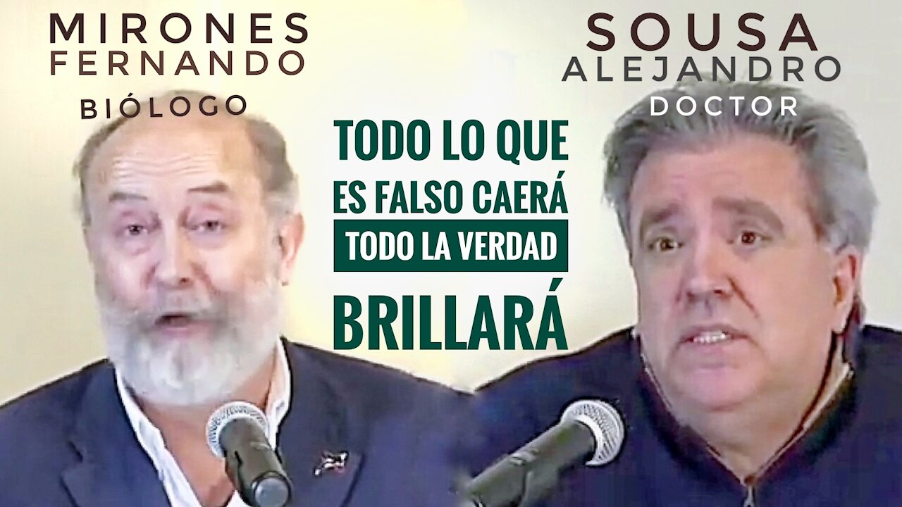 Doctor Alejandro Sousa biólogo Fernando Mirones la verdad Brillará