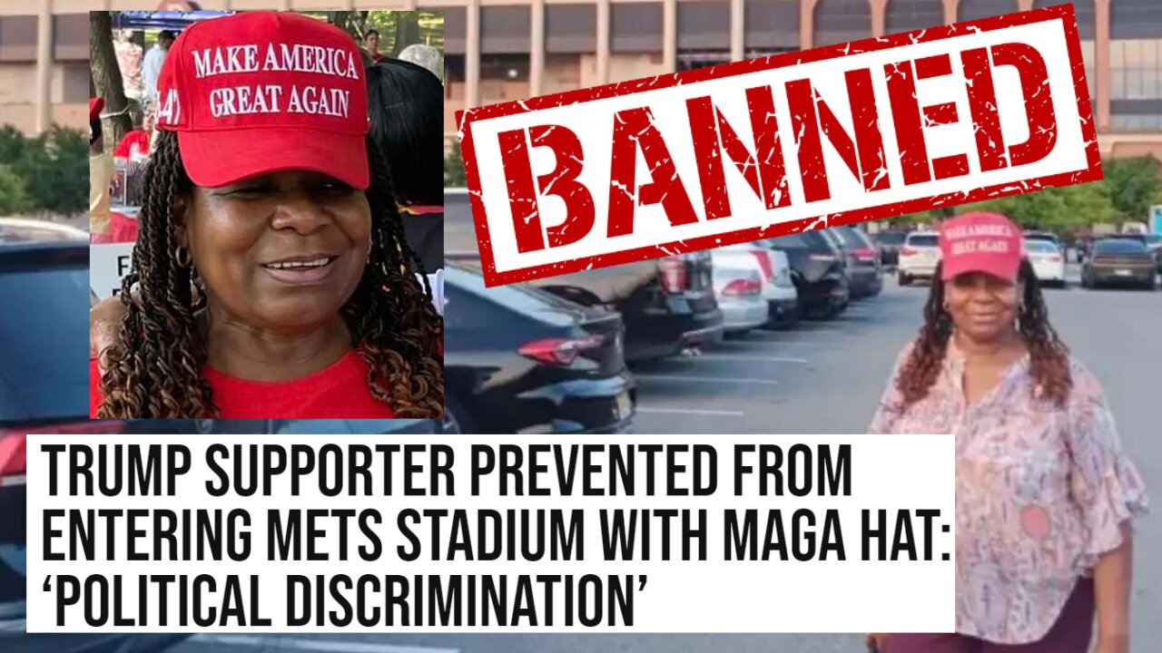 Trump Supporter BANNED From Wearing MAGA Hat At Mets Stadium After MLB VIRTUE SIGNALS For The Left