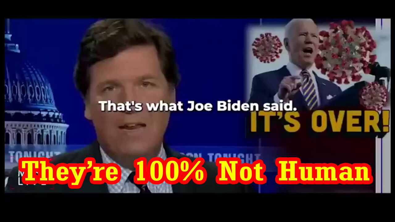 Tucker Carlson Alarms - They’re 100% Not Human