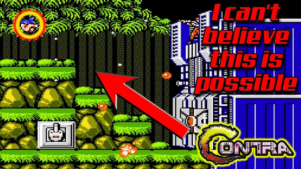 The Jumping Pacifist - Contra Gameplay