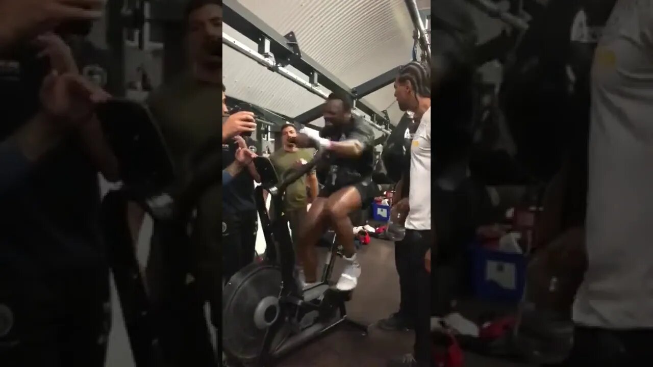 Derek “war” Chisora training like crazy with David Haye for fight againt Alexander Usyk