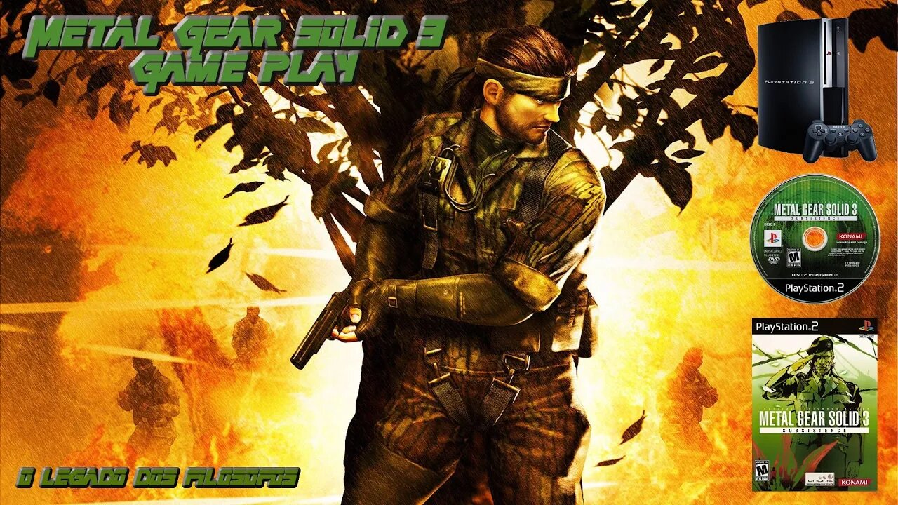 PlayStation 3 - Metal Gear 3 HD #001 Introdução
