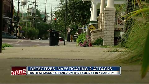 Detectives investigating 2 attacks in Ybor