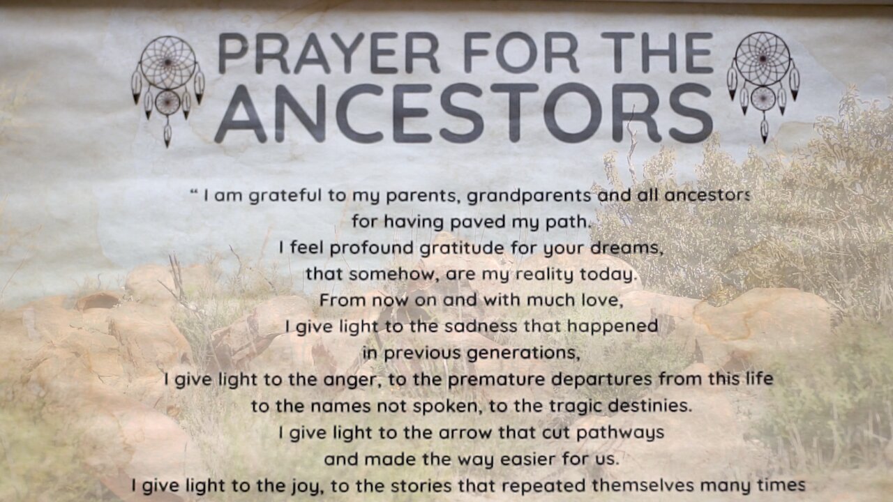 Prayer for the Ancestors