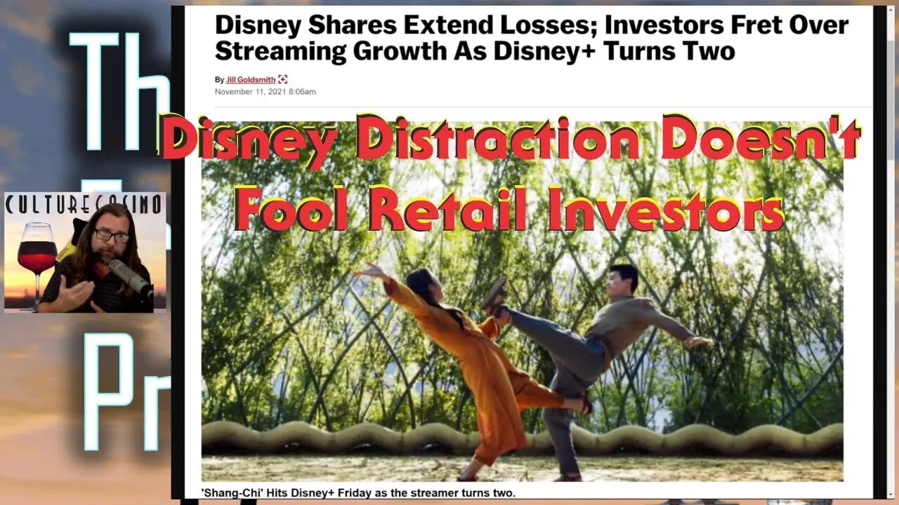 Disney D+ Day Does Not Distract Investors - Stock Price Falls Again