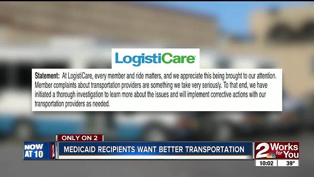 Medicaid recipients want better transportation