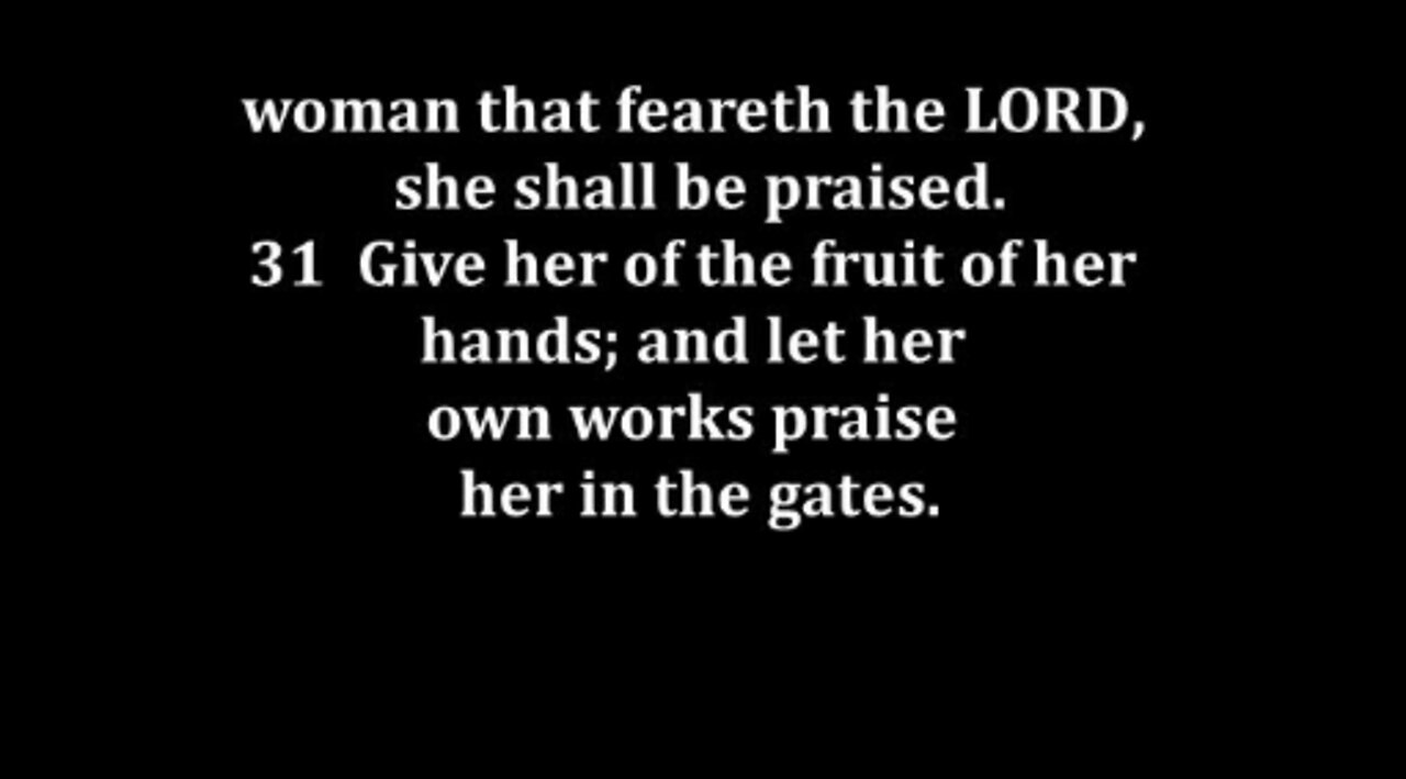 Proverbs 31 King James version