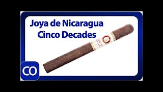 Joya De Nicaragua Cinco Decadas El General Cigar Review