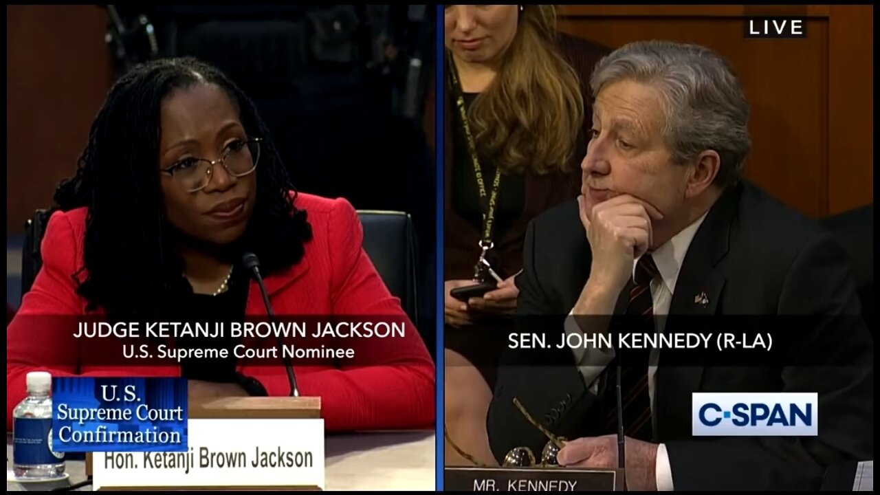 Sen Kennedy Grills Ketanji Brown Jackson On Court Packing