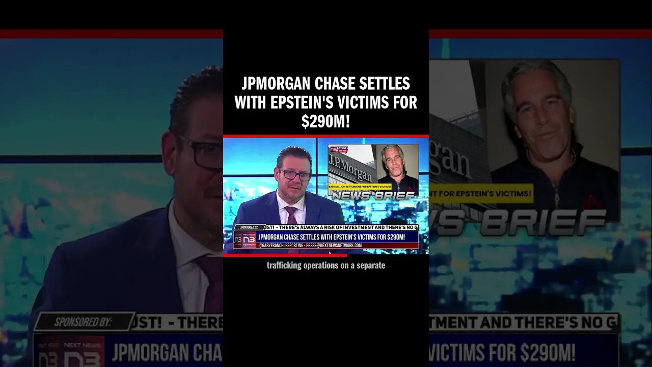 JPMorgan Chase Settles with Epstein's Victims for $290M!