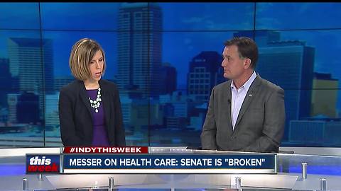 Rep. Luke Messer talks to RTV6 about health care, tax reform