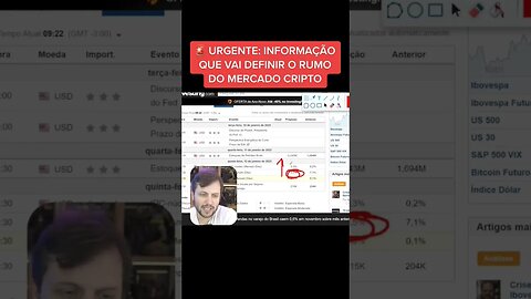 Isso Pode mudar Rumo do Mercado Cripto | Augusto Backes #shorts