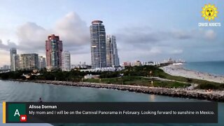 Carnival Celebration Sail Away from Port Miami