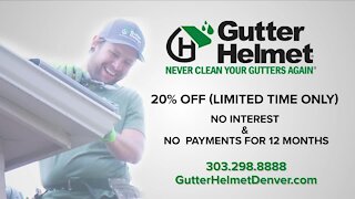 The Best Way To Improve Your Home // Gutter Helmet