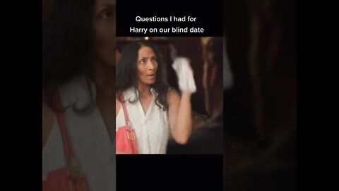 Meghan Markle on Her "Blind Date" With Harry! #shorts