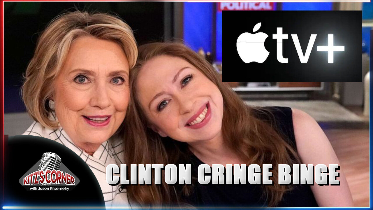 Hillary & Chelsea Clinton promoting their Apple TV series