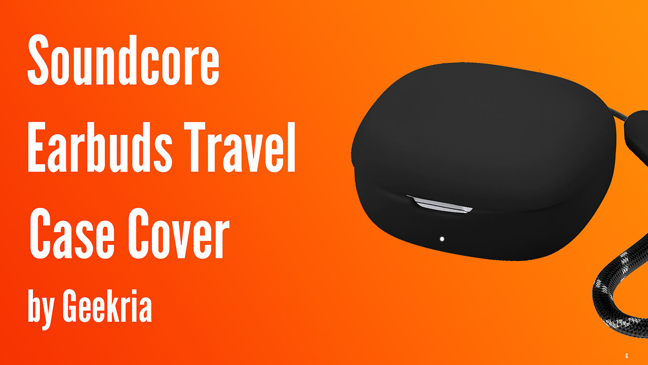 Soundcore On-Ear Headphones Travel Case, Soft Shell Headset Carrying Case | Geekria