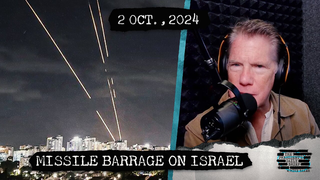 Missile Barrage on Israel, Jaffa Terror Attack, & Strikes on US Ports