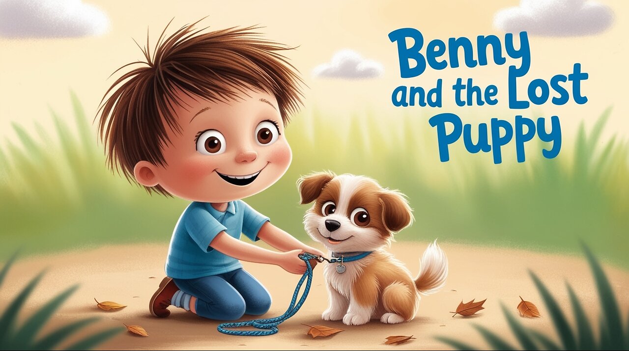 Benny and the Lost Puppy | English Stories For Kids | English Cartoons