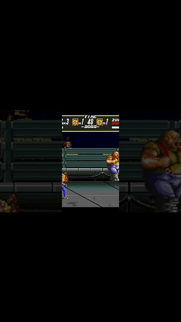 Streets of Rage, Boss chato, #short