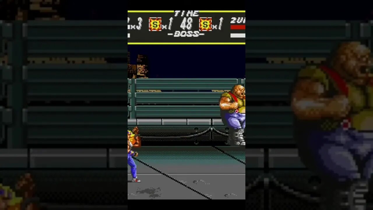 Streets of Rage, Boss chato, #short