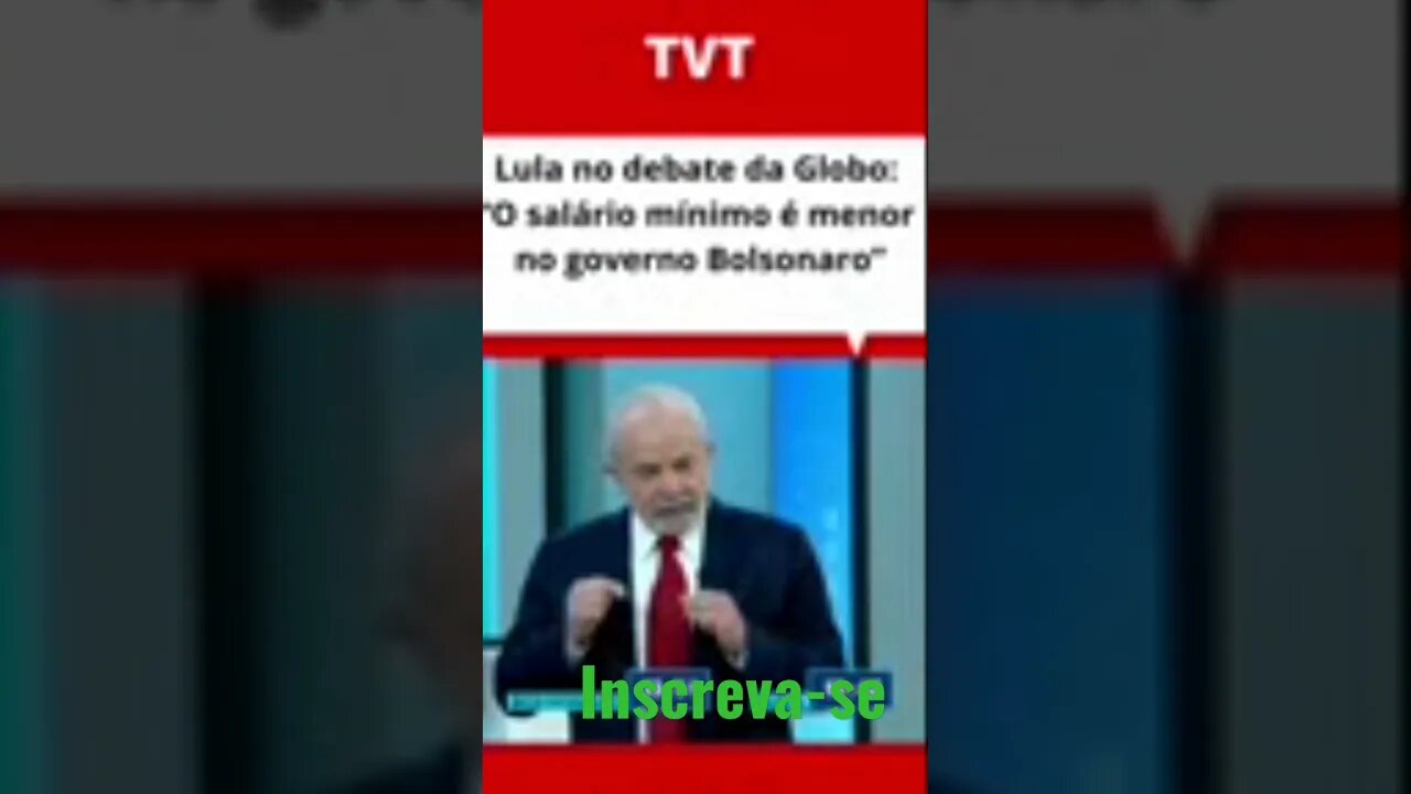 lula fala sobre salário minimo#salariomínimo