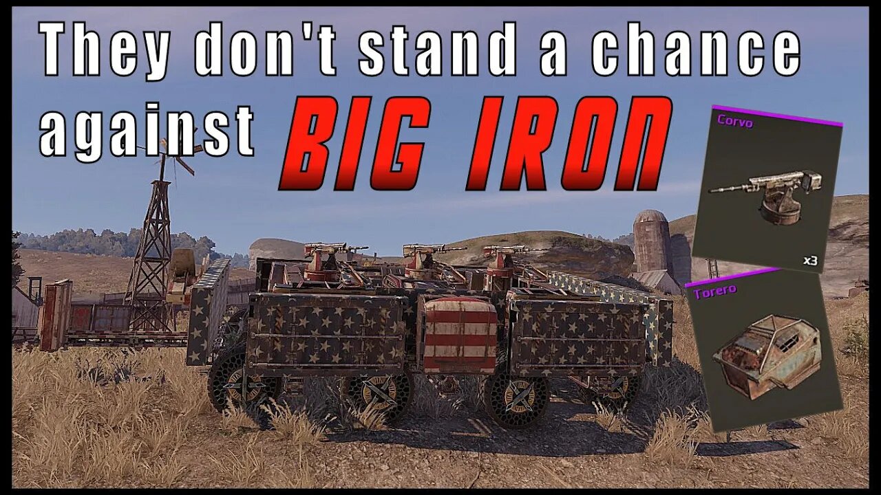 Corvos plink the enemy weapons off | Crossout