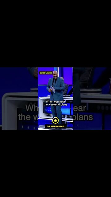 Steve Harvey Weekend vibes all week… 🤪🤪🤪